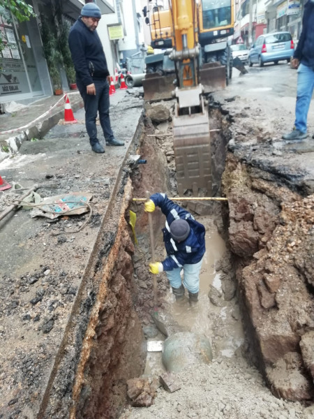 İZSU CADDE, SOKAK VE BULVARLARDA ALTYAPI YENİLEME İŞİ