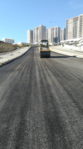 KARABAĞLAR UZUNDERE KENTSEL DÖNÜŞÜM ALANI YOL YAPIM İŞİ