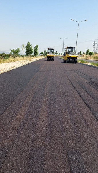 Manisa ili Muhtelif Cadde ve Bulvarında Asfalt yapım İşi