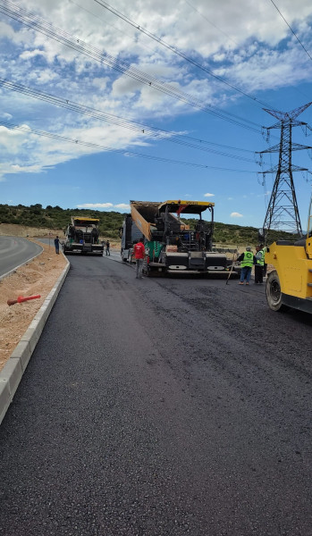 Manisa ili Muhtelif Cadde ve Bulvarında Asfalt yapım İşi