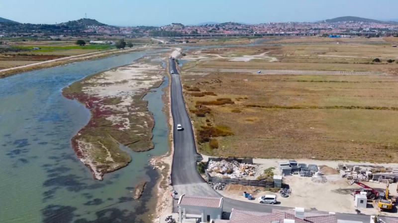 Çeşme Port Alaçatı Asfalt Çalışmaları