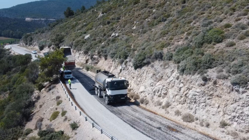 Karaburun Sathi Kaplama Çalışmaları