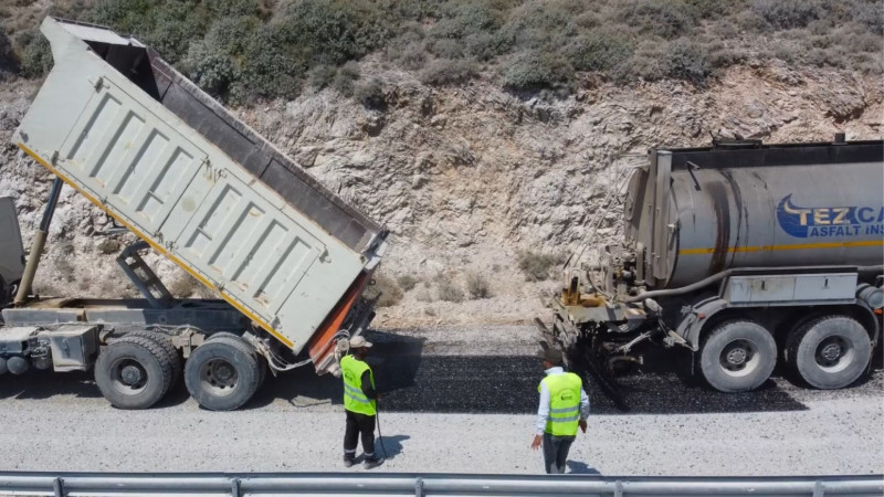 Karaburun Sathi Kaplama Çalışmaları