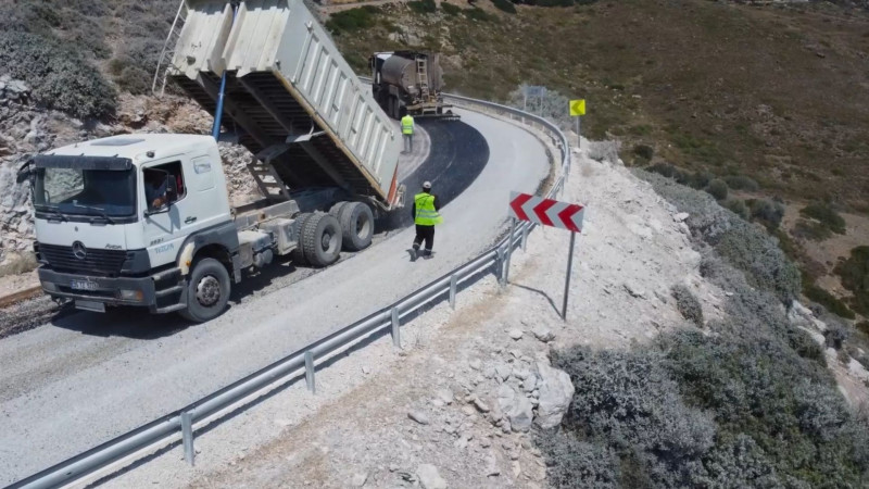 Karaburun Sathi Kaplama Çalışmaları