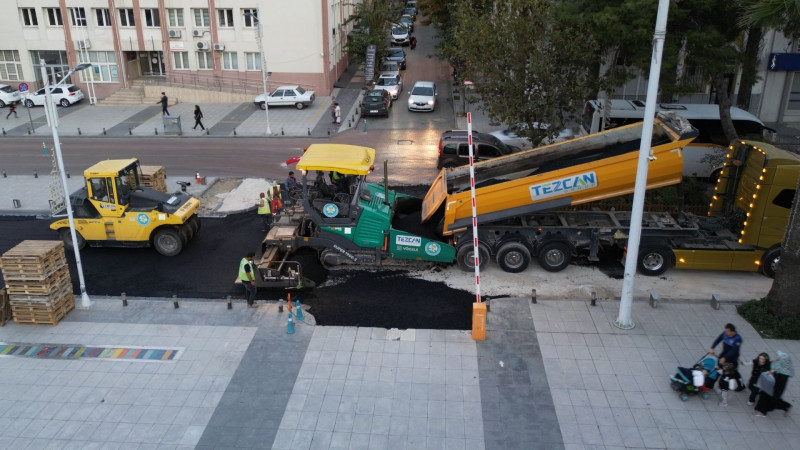 Manisa Şehzadeler Asfalt Çalışması