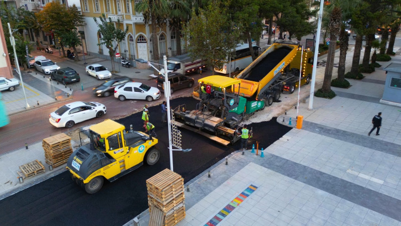 Manisa Şehzadeler Asfalt Çalışması